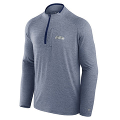 Seattle Seahawks Unisex Front Office Performance Primary Quarter-Zip Jacket - College Navy Jackets