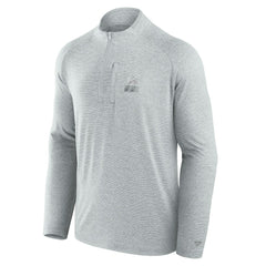 Cleveland Browns Unisex Front Office Performance Primary Quarter-Zip Jacket - Gray Jackets