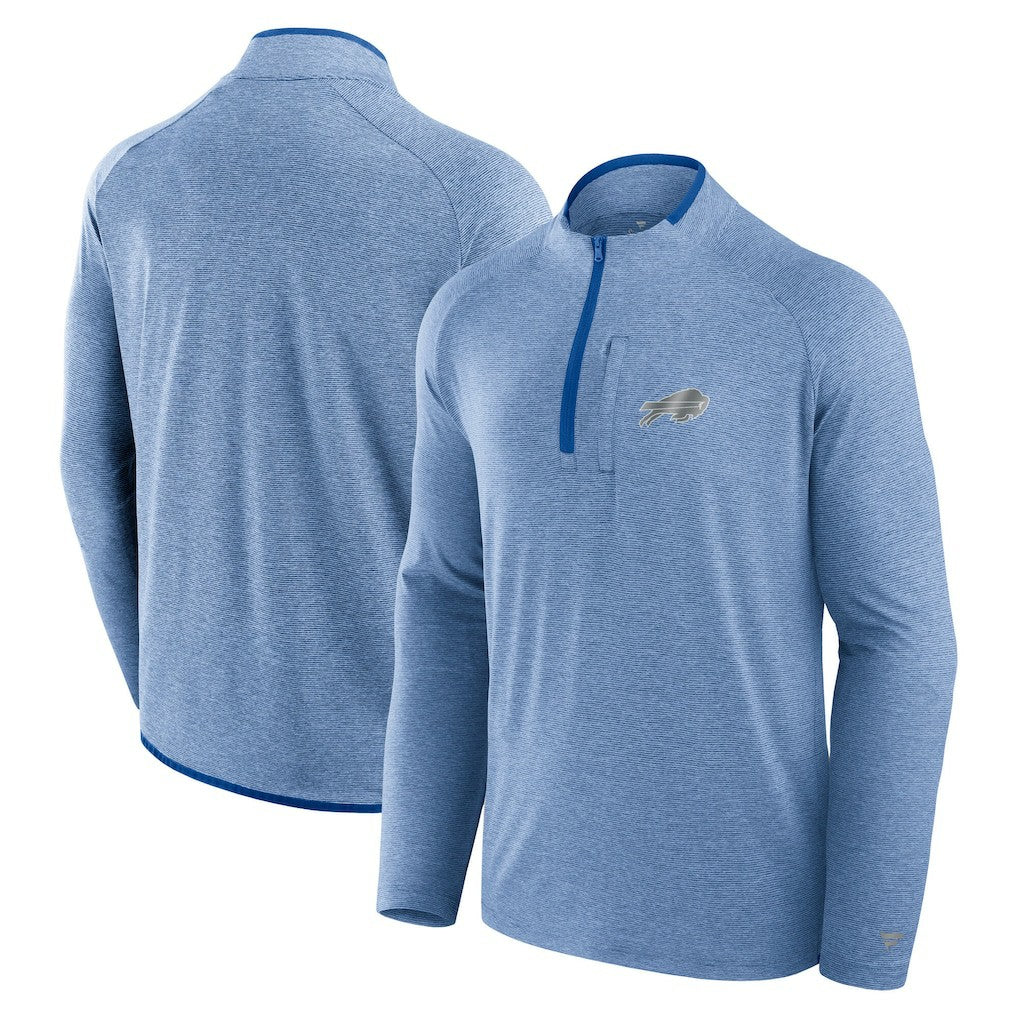 Buffalo Bills Unisex Front Office Performance Primary Quarter-Zip Jacket - Royal Jackets