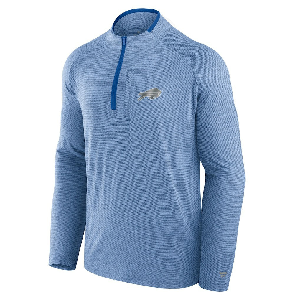 Buffalo Bills Unisex Front Office Performance Primary Quarter-Zip Jacket - Royal Jackets