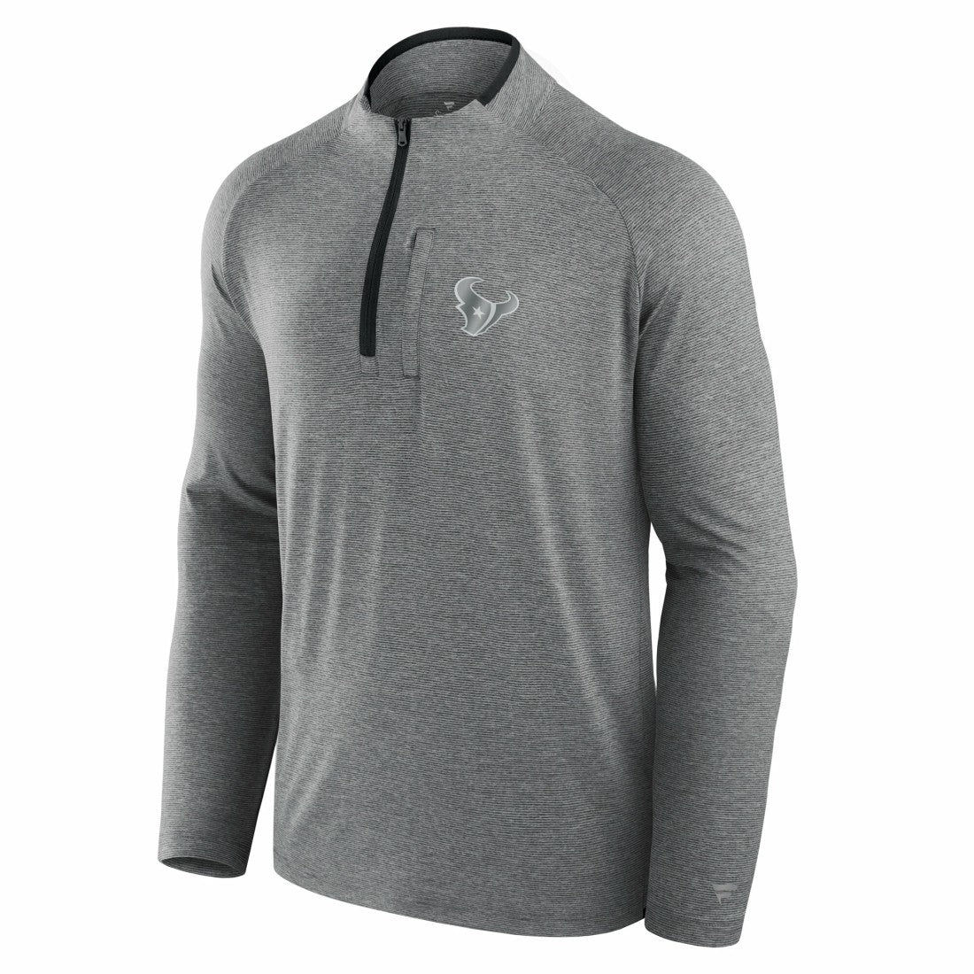 Houston Texans Unisex Front Office Performance Primary Quarter-Zip Jacket - Charcoal Jackets