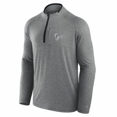 Houston Texans Unisex Front Office Performance Primary Quarter-Zip Jacket - Charcoal Jackets