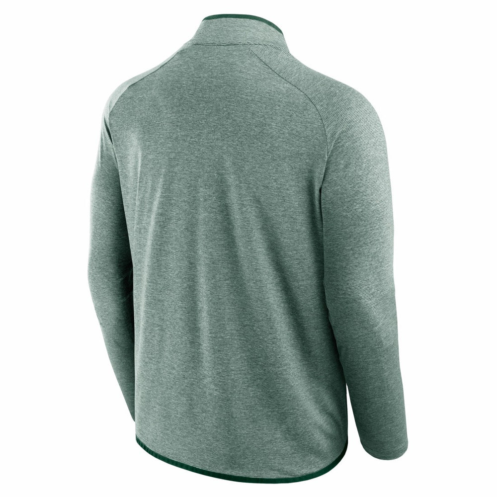 Green Bay Packers Unisex Front Office Performance Primary Quarter-Zip Jacket - Green Jackets