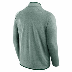 Green Bay Packers Unisex Front Office Performance Primary Quarter-Zip Jacket - Green Jackets