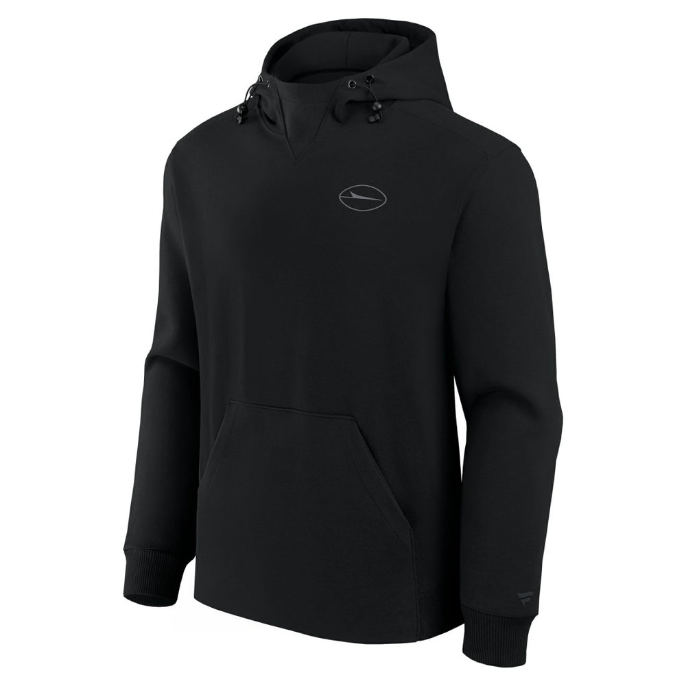 New York Jets Unisex Front Office Tonal Tri-Blend Pullover Hoodie - Black Hoodies