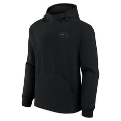 New York Jets Unisex Front Office Tonal Tri-Blend Pullover Hoodie - Black Hoodies