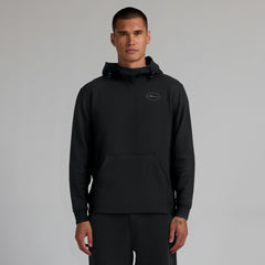 New York Jets Unisex Front Office Tonal Tri-Blend Pullover Hoodie - Black Hoodies