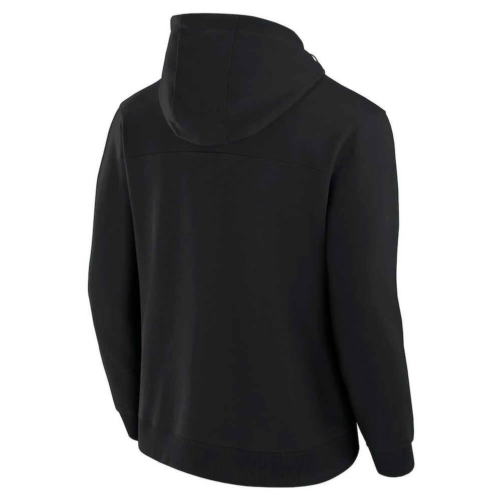 Cincinnati Bengals Unisex Front Office Tonal Tri-Blend Pullover Hoodie - Black Hoodies
