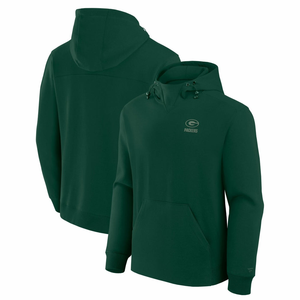 Green Bay Packers Unisex Front Office Tonal Tri-Blend Pullover Hoodie - Green Hoodies