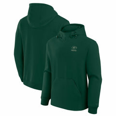 Green Bay Packers Unisex Front Office Tonal Tri-Blend Pullover Hoodie - Green Hoodies