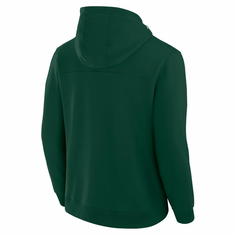 Green Bay Packers Unisex Front Office Tonal Tri-Blend Pullover Hoodie - Green Hoodies