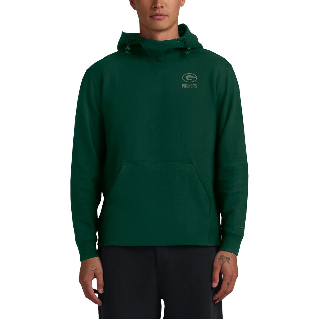 Green Bay Packers Unisex Front Office Tonal Tri-Blend Pullover Hoodie - Green Hoodies