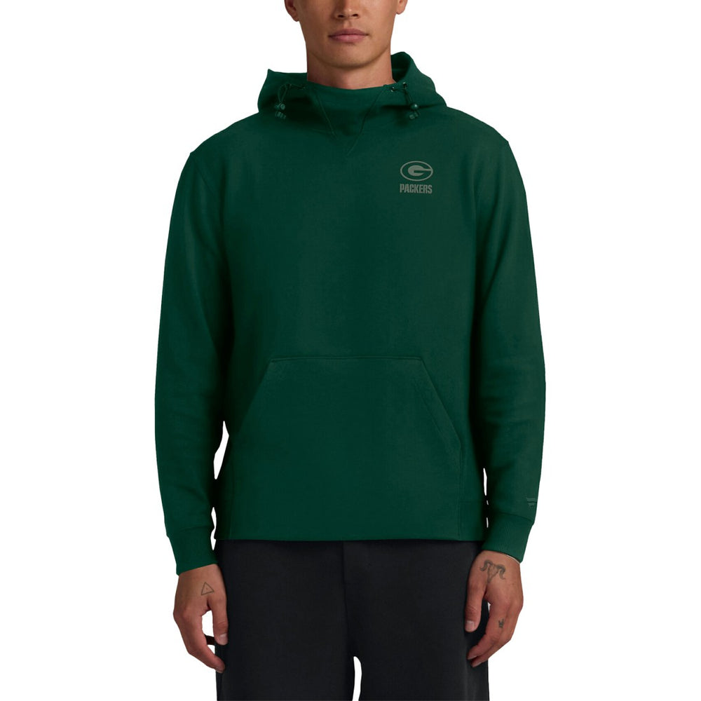 Green Bay Packers Unisex Front Office Tonal Tri-Blend Pullover Hoodie - Green Hoodies