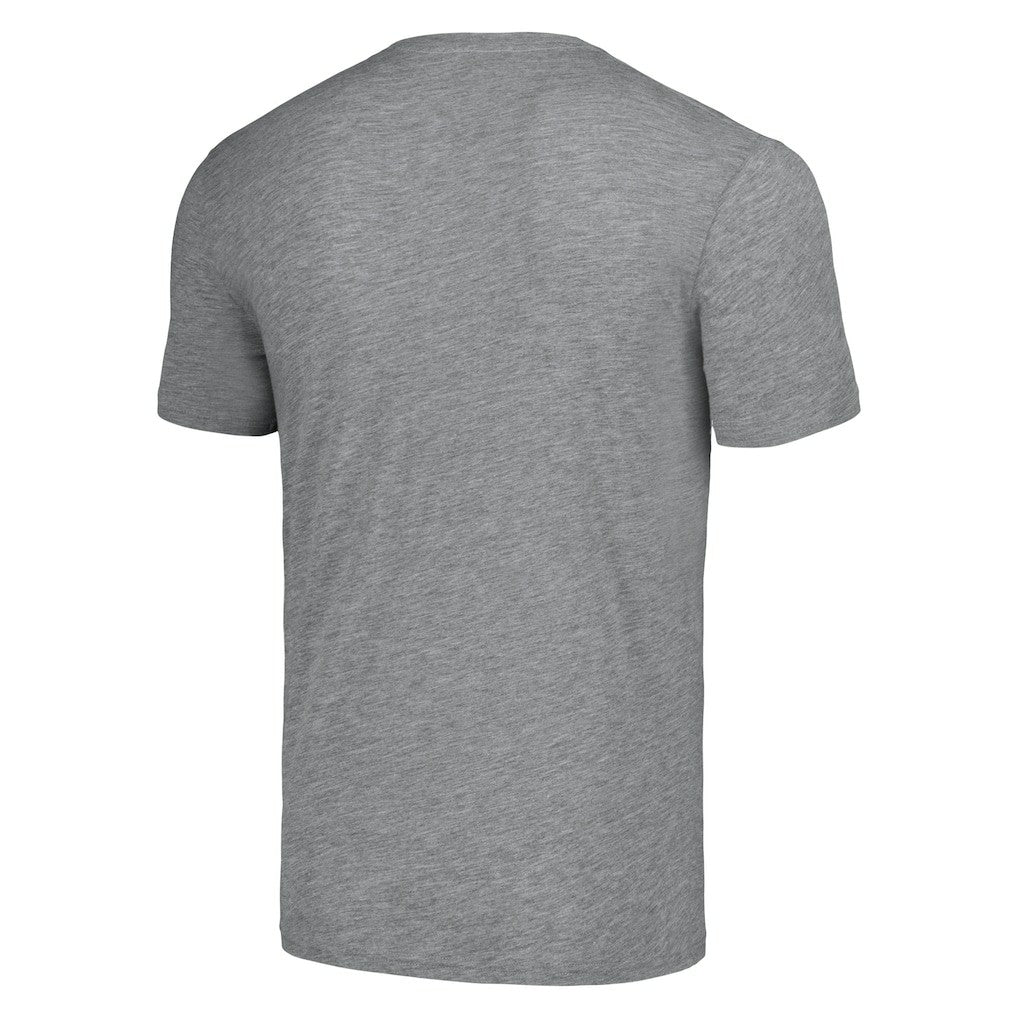 James Harrison Pittsburgh Steelers Homage Unisex NFL Blitz Retired Player Tri-Blend T-Shirt - Heathered Heather Gray T-shirts