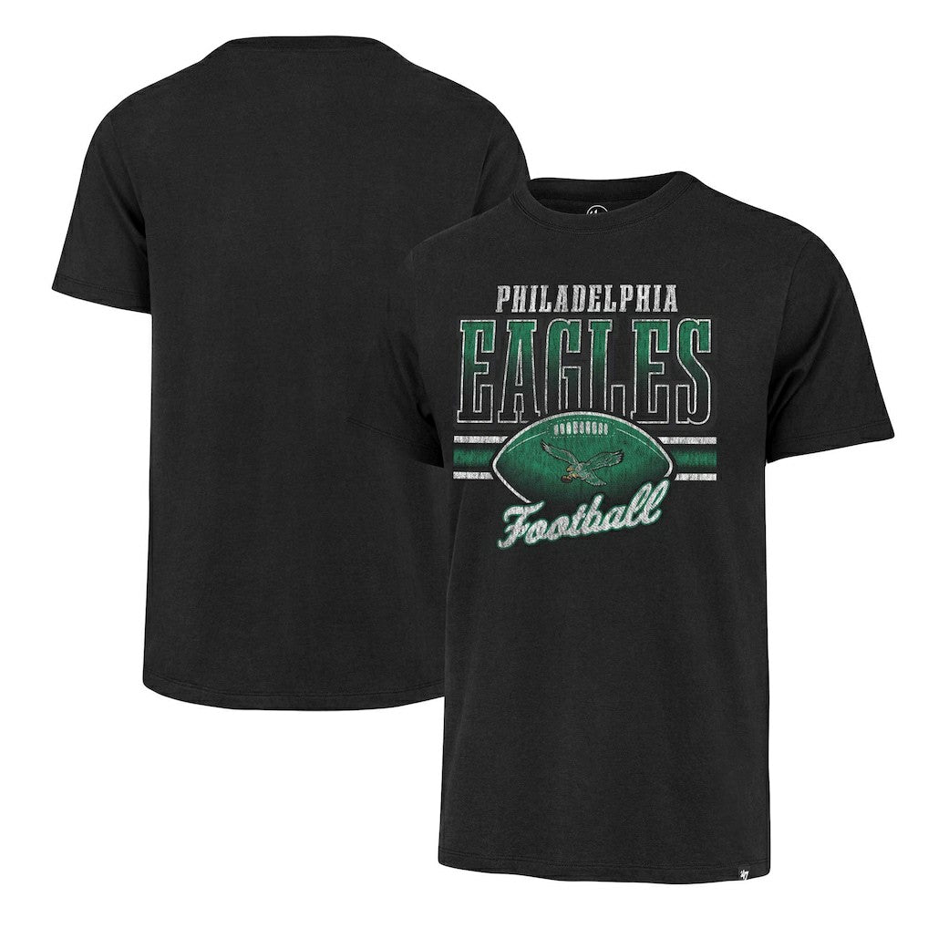 Philadelphia Eagles '47 Gridiron Classics Last Call Franklin T-Shirt - Black T-shirts