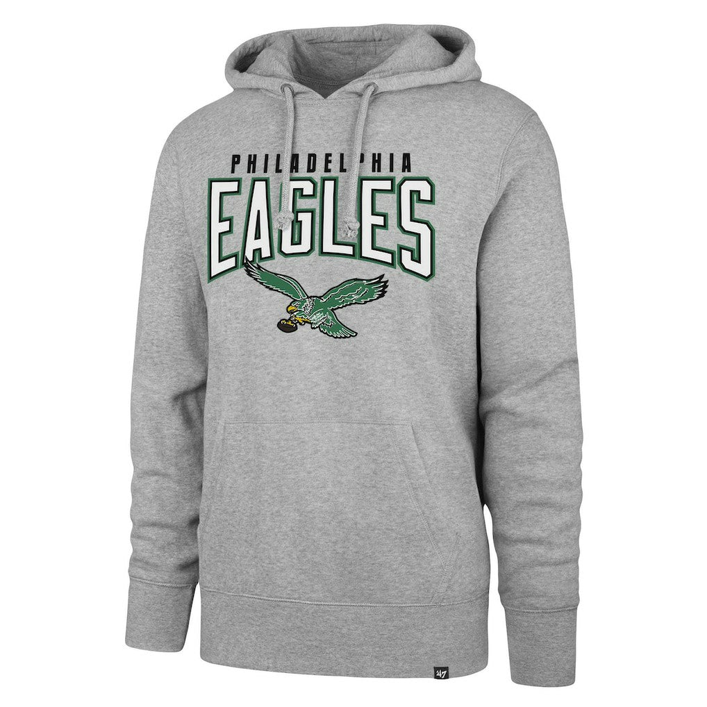 Philadelphia Eagles '47 Headline Pullover Hoodie - Gray Hoodies
