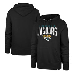 Jacksonville Jaguars '47 Headline Pullover Hoodie - Black Hoodies