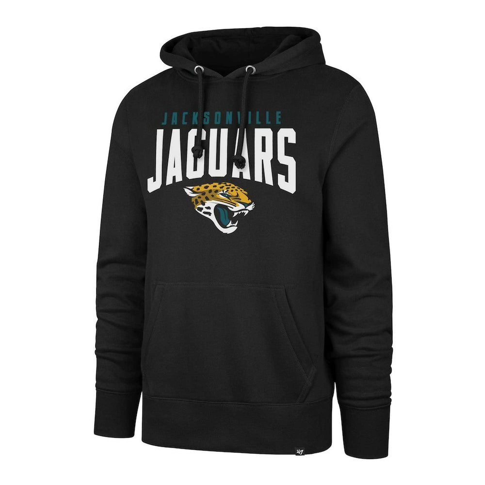 Jacksonville Jaguars '47 Headline Pullover Hoodie - Black Hoodies