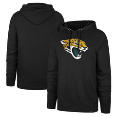 Jacksonville Jaguars '47 Imprint Headline Pullover Hoodie - Black Hoodies