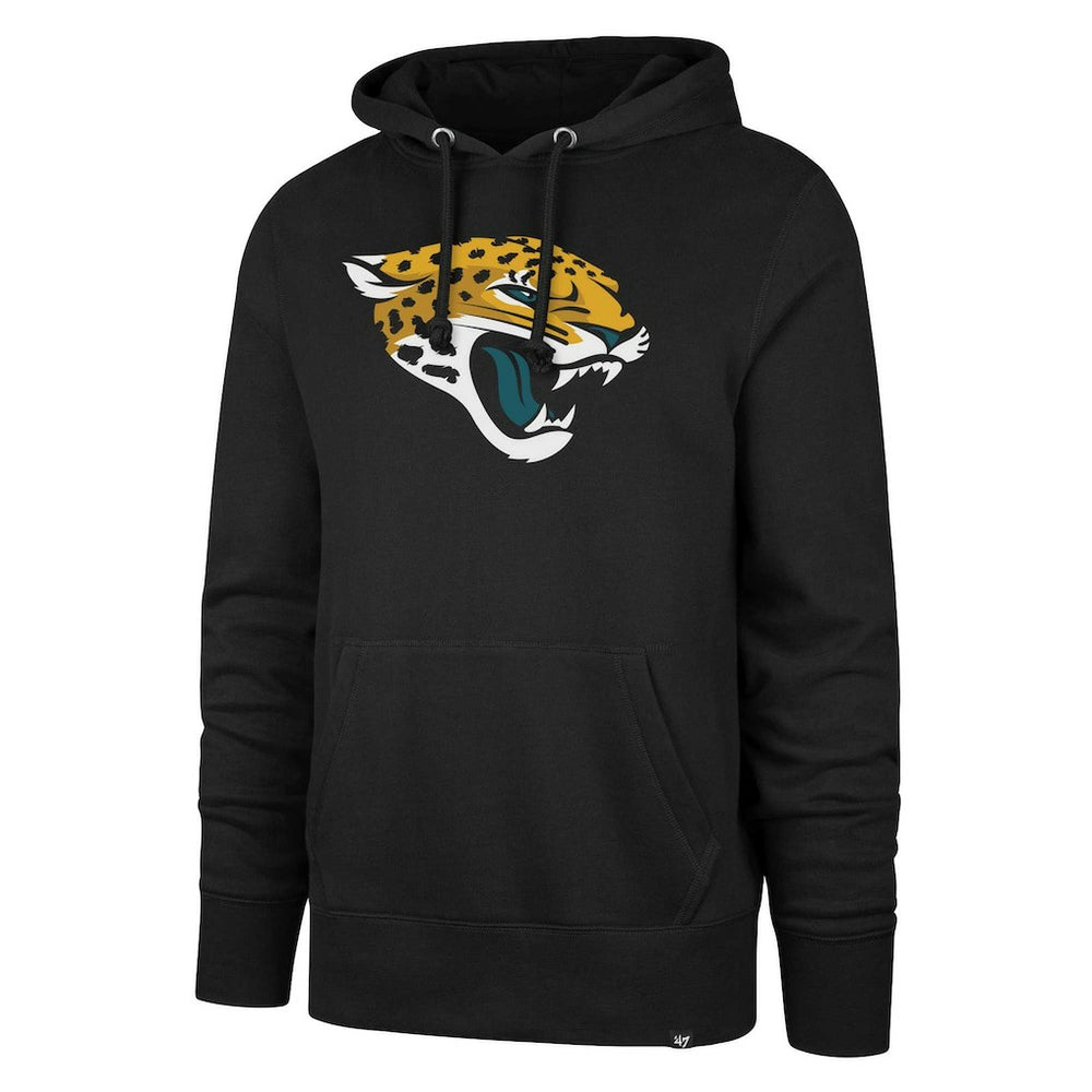 Jacksonville Jaguars '47 Imprint Headline Pullover Hoodie - Black Hoodies