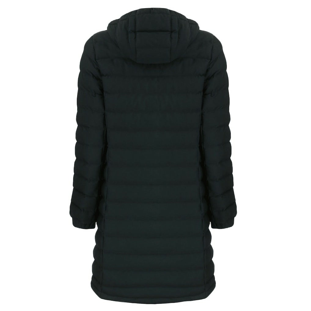 San Francisco 49ers Cutter & Buck Women's Throwback Logo Mission Ridge Repreve Eco Insulated Full-Zip Puffer Jacket - Black Jackets
