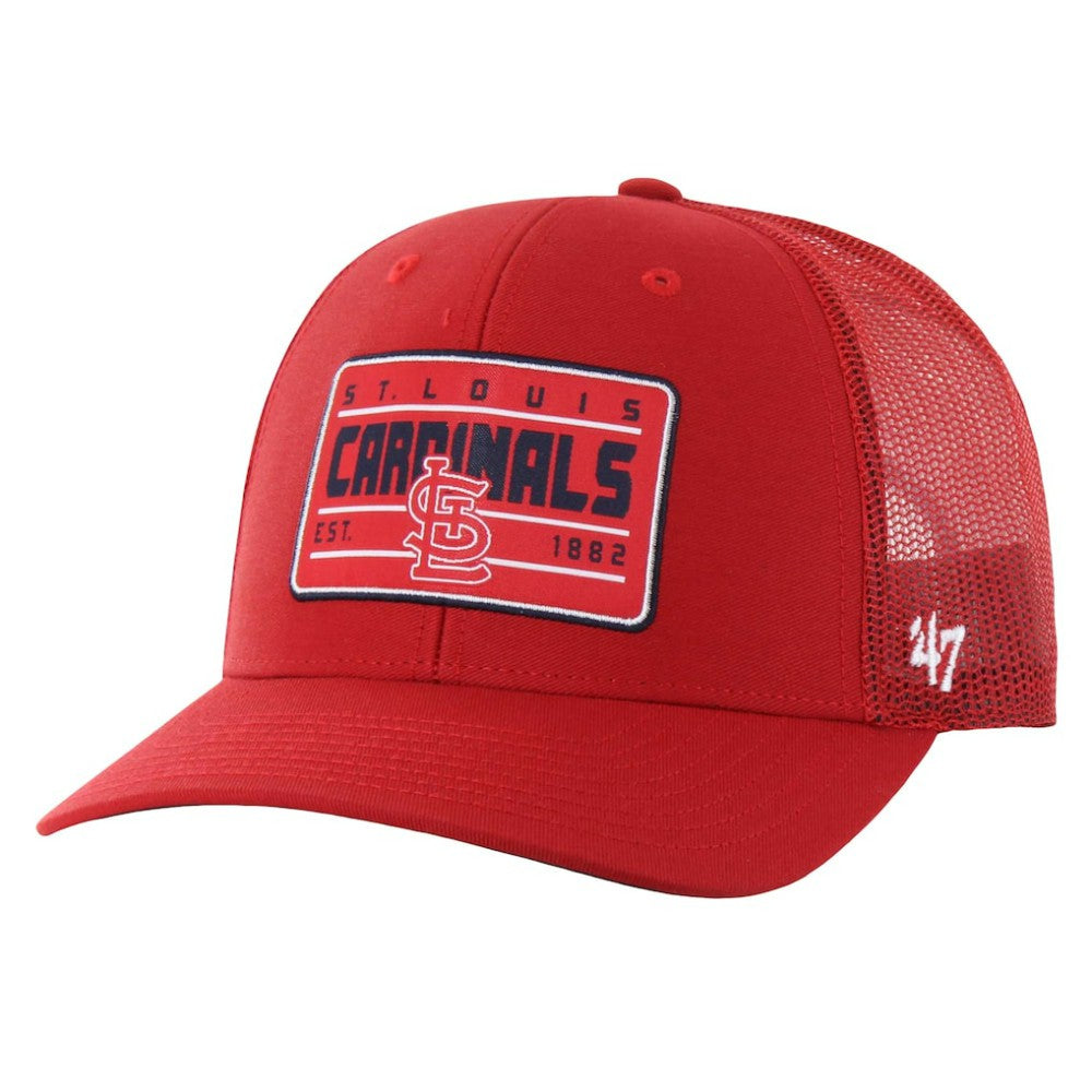 St. Louis Cardinals '47 Hardline Trucker Adjustable Hat - Red Hats