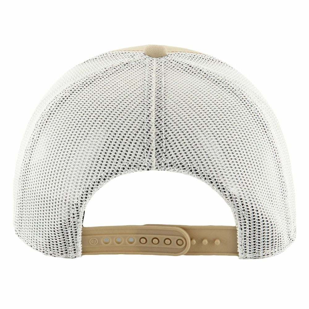 Pittsburgh Pirates '47 Ridgewood Trucker Adjustable Hats - Khaki Hats