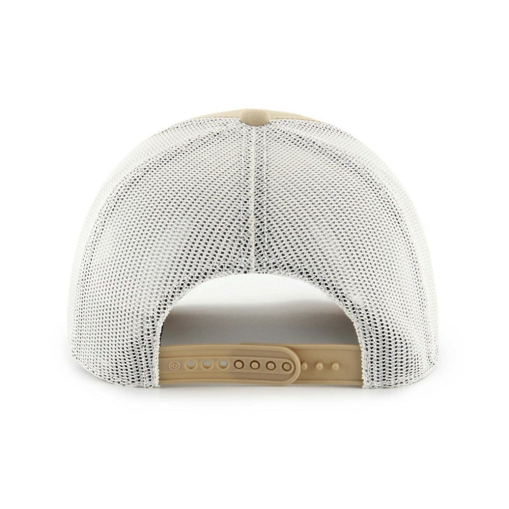 Chicago White Sox '47 Ridgewood Trucker Adjustable Hats - Khaki Hats