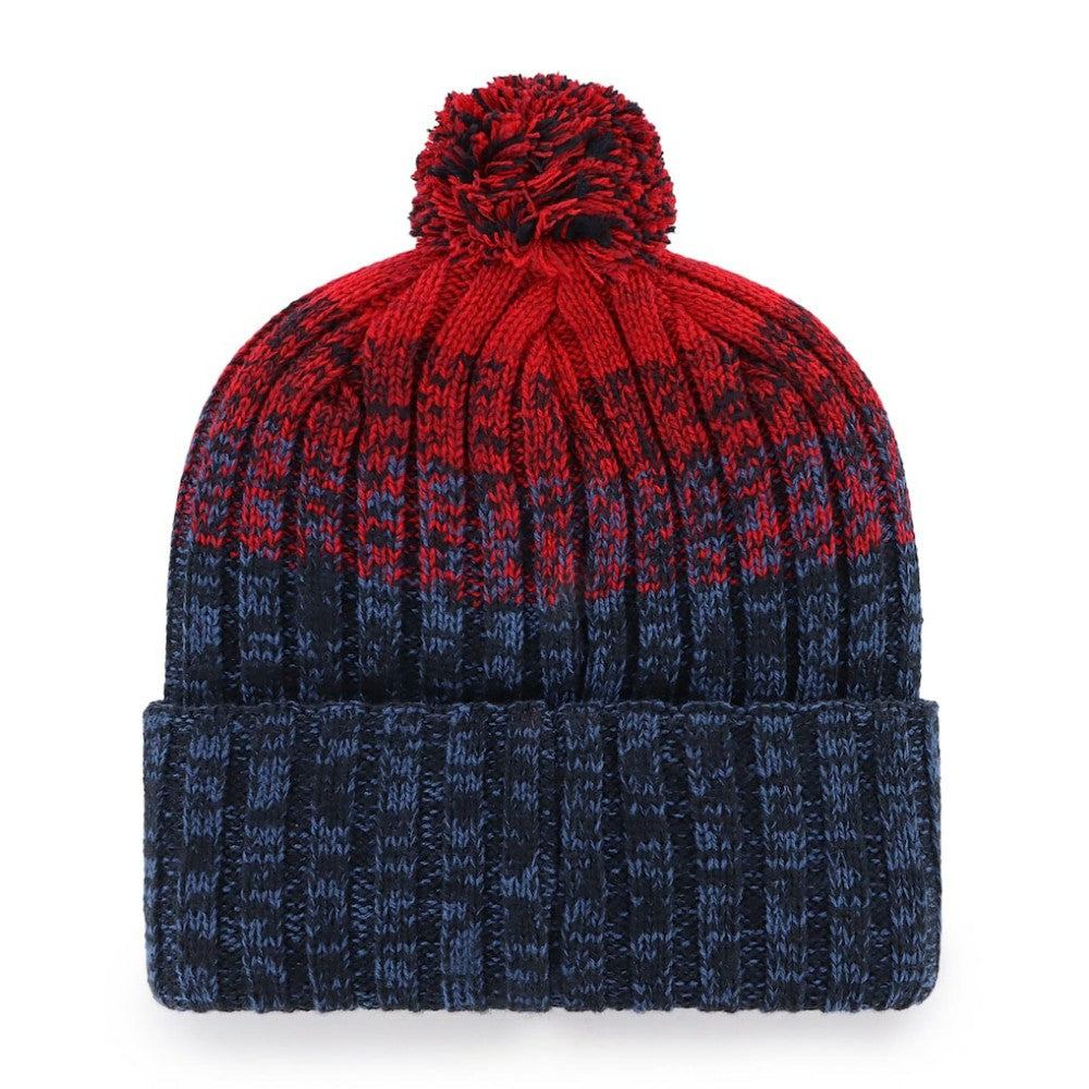 Boston Red Sox '47 Cascade Cuffed Knit Hat with Pom - Navy Hats