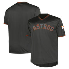 Houston Astros Profile Big & Tall Pop Fashion Jersey - Charcoal Jerseys