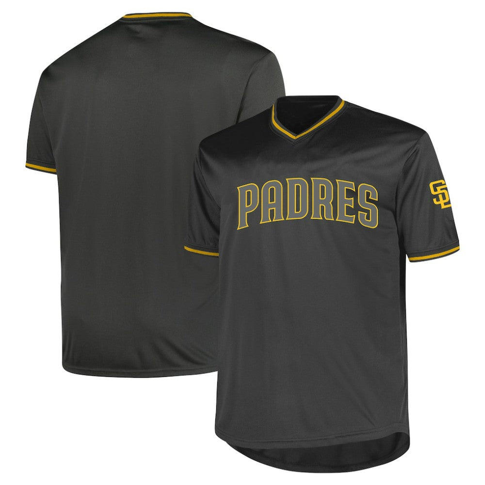 San Diego Padres Profile Big & Tall Pop Fashion Jersey - Charcoal Jerseys