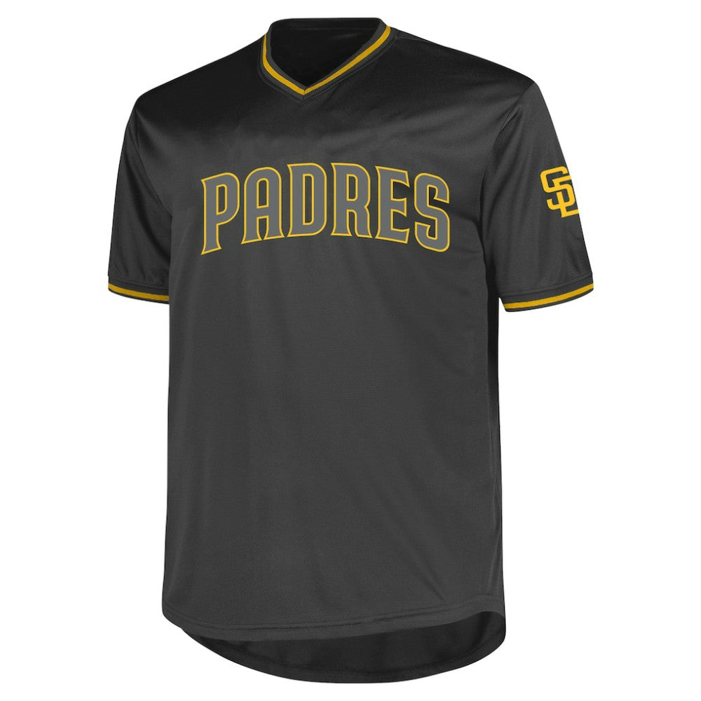 San Diego Padres Profile Big & Tall Pop Fashion Jersey - Charcoal Jerseys