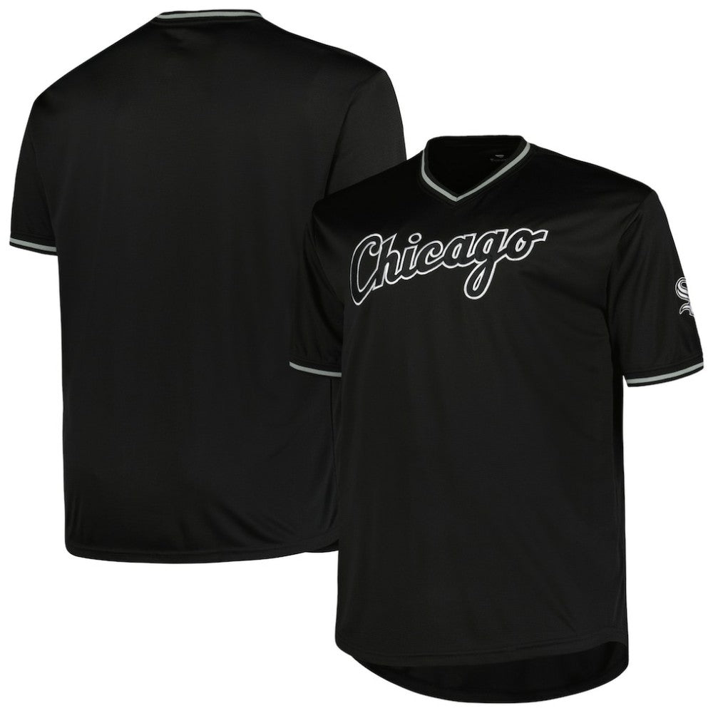 Chicago White Sox Profile Big & Tall Pop Fashion Jersey - Black Jerseys