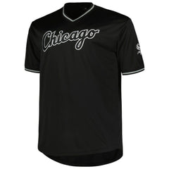 Chicago White Sox Profile Big & Tall Pop Fashion Jersey - Black Jerseys