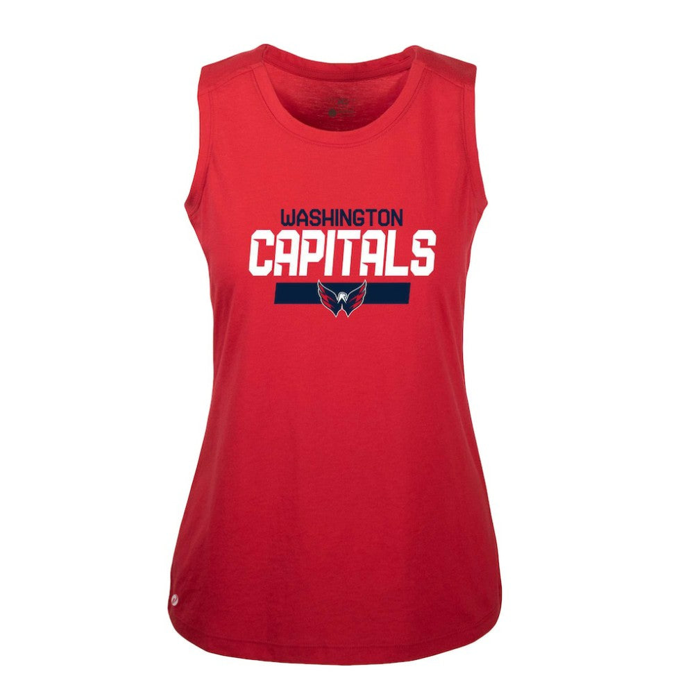 Alexander Ovechkin Washington Capitals Levelwear Women's Macy Player Name & Number Tank Top - Red | US 201047099