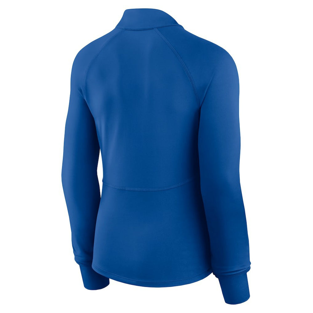 New York Giants Women's Elements Quarter-Zip Jacket - Royal Jackets