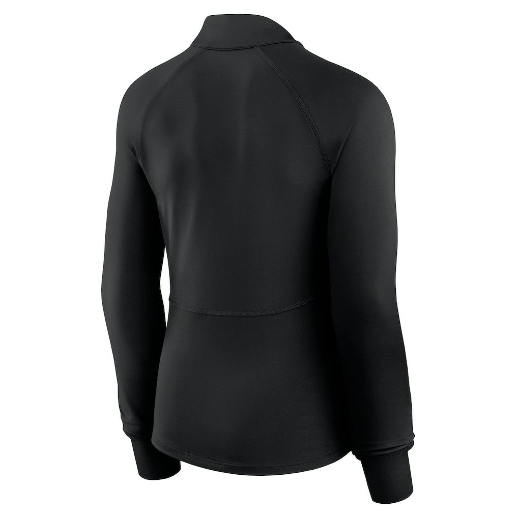 Miami Dolphins Women's Elements Quarter-Zip Jacket - Black Jackets