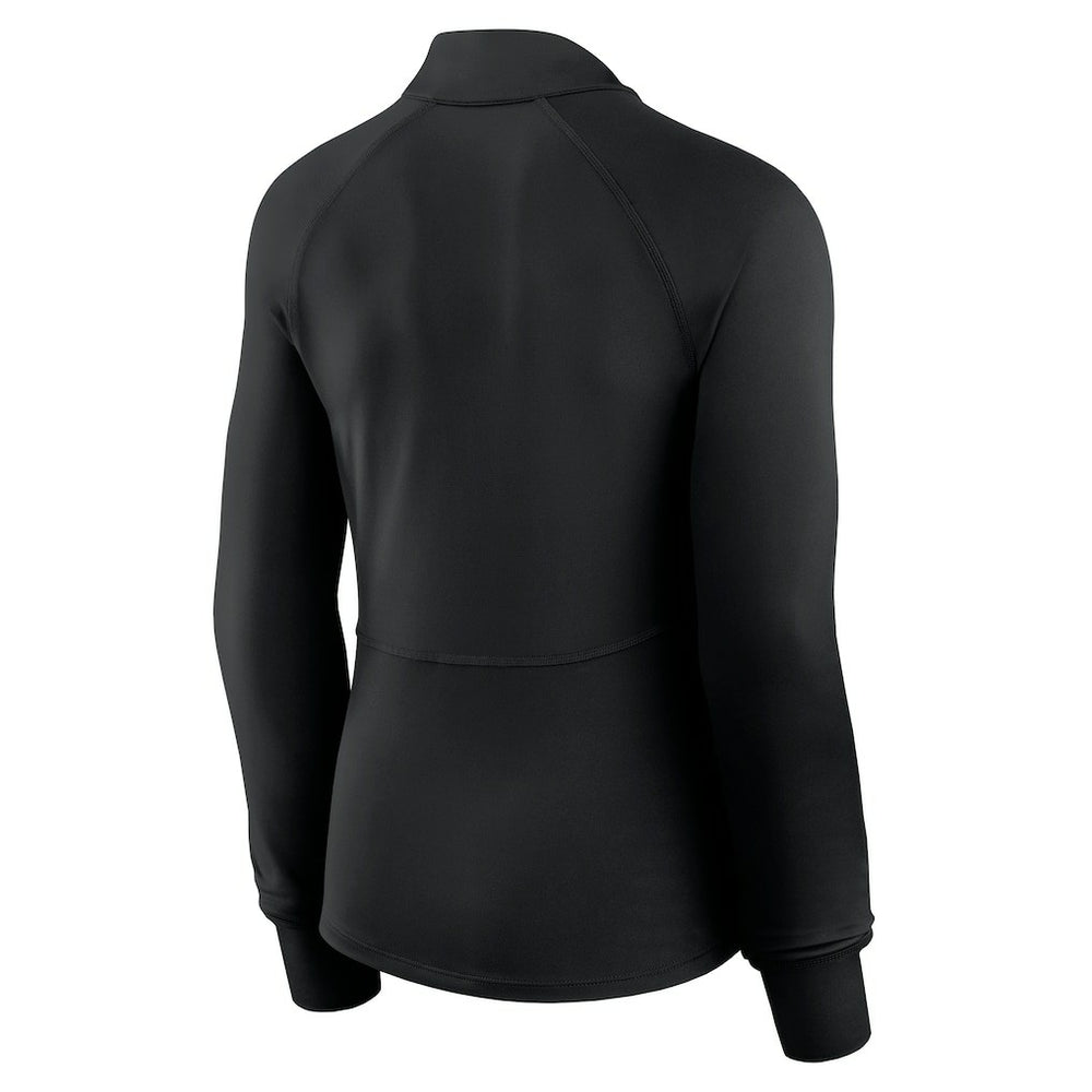 Miami Dolphins Women's Elements Quarter-Zip Jacket - Black Jackets