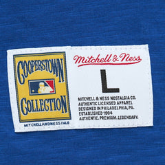 Atlanta Braves Mitchell & Ness Cooperstown Collection Legendary Raglan Slub Henley 3/4-Sleeve T-Shirt - Royal T-shirts