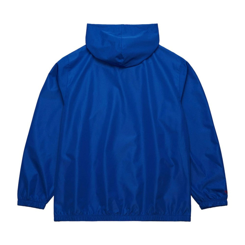 Atlanta Braves Mitchell & Ness Cooperstown Collection Vintage Logo Full-Zip Hoodie Windbreaker Jacket - Royal Jackets