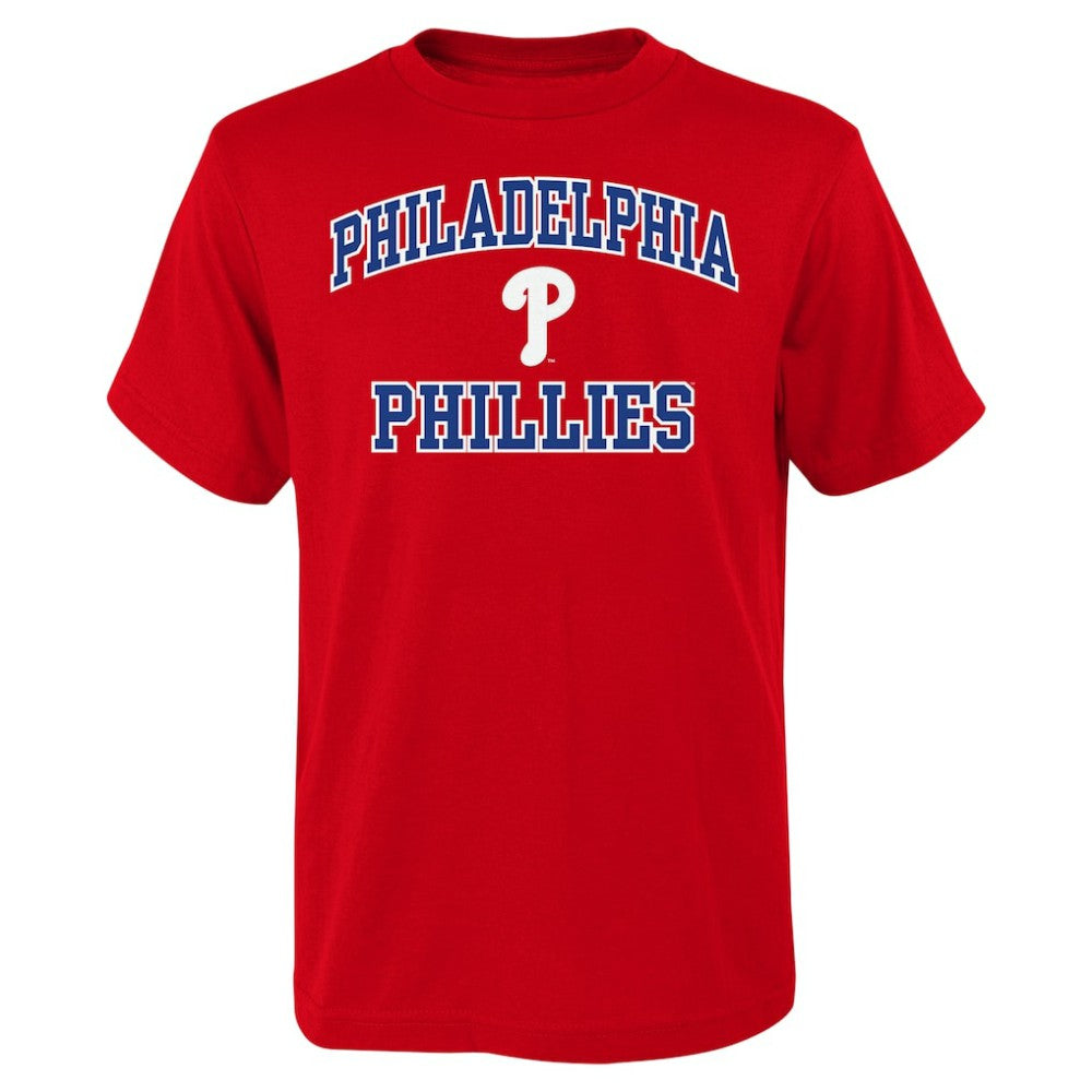 Philadelphia Phillies Youth Heart & Soul T-Shirt - Red T-shirts