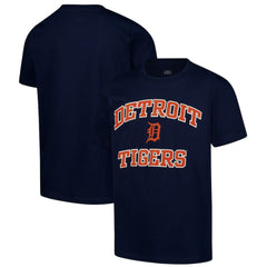 Detroit Tigers Youth Heart & Soul T-Shirt - Navy T-shirts