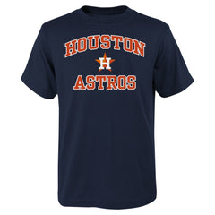 Houston Astros Youth Heart & Soul T-Shirt - Navy T-shirts