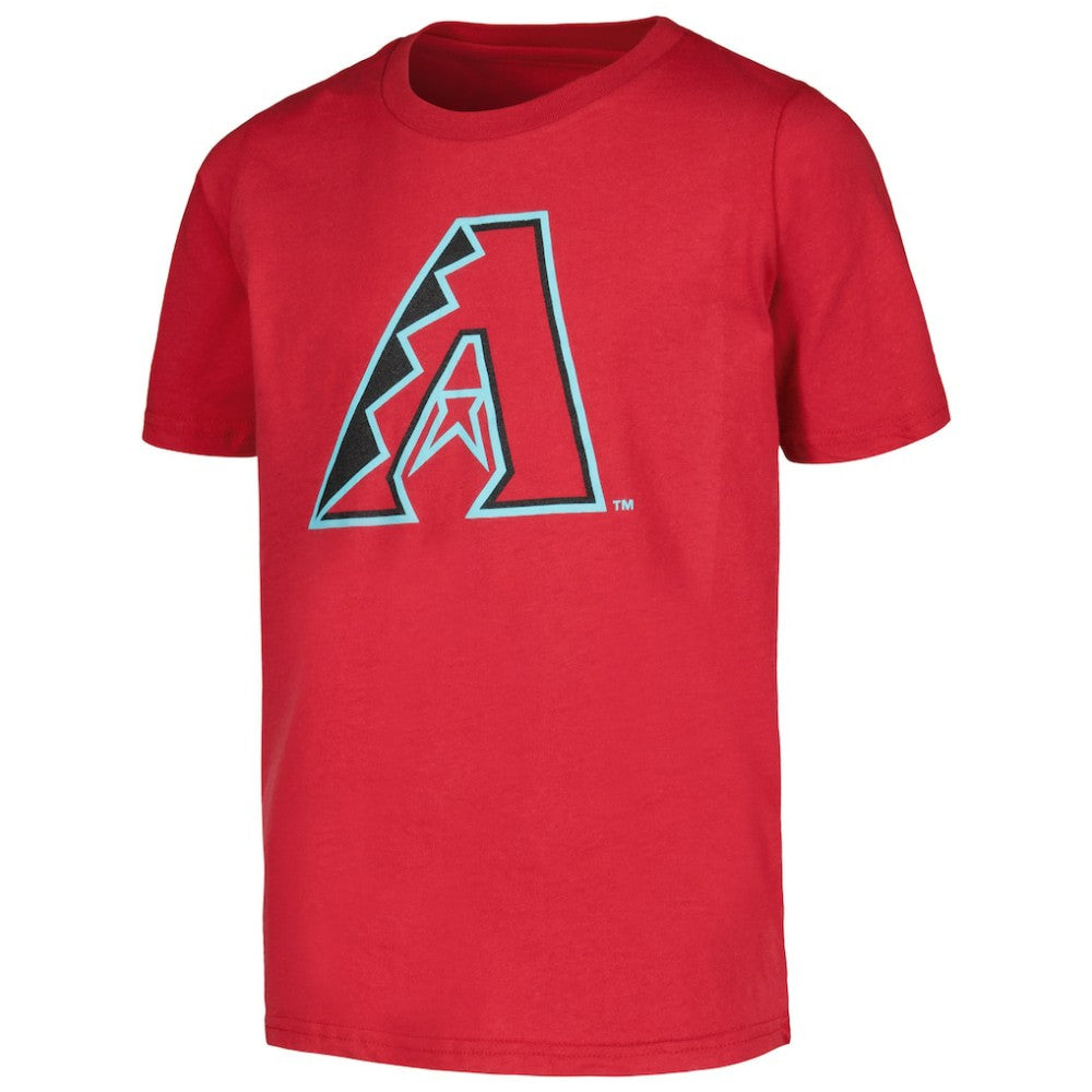 Arizona Diamondbacks Youth Primary Logo T-Shirt - Red T-shirts