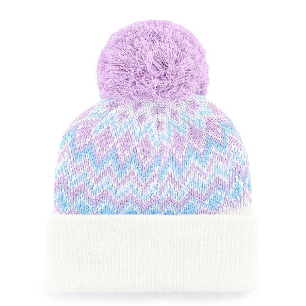 Pittsburgh Pirates '47 Girls Youth Elsa Cuffed Knit Hat with Pom   - White Hats