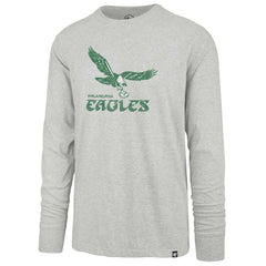 Philadelphia Eagles '47 Premier Franklin Long Sleeve T-Shirt - Gray T-shirts