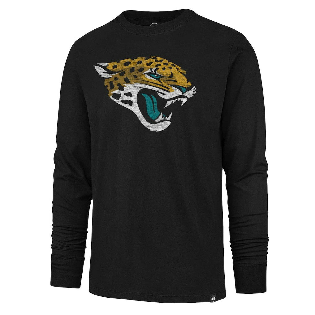 Jacksonville Jaguars '47 Premier Franklin Long Sleeve T-Shirt - Black T-shirts