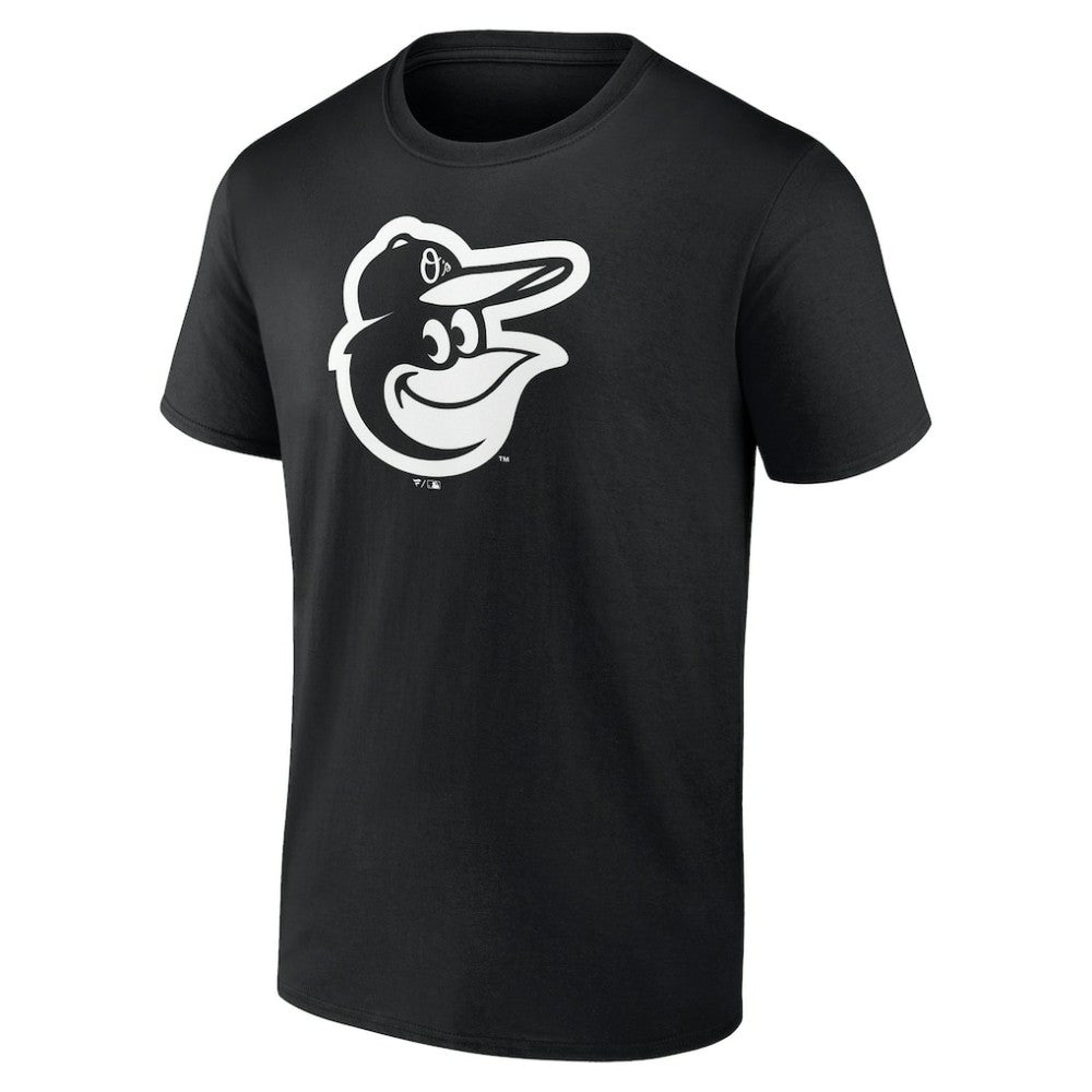 Baltimore Orioles Monochrome Personalized Name & Number T-Shirt - Black T-shirts