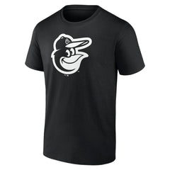 Baltimore Orioles Monochrome Personalized Name & Number T-Shirt - Black T-shirts