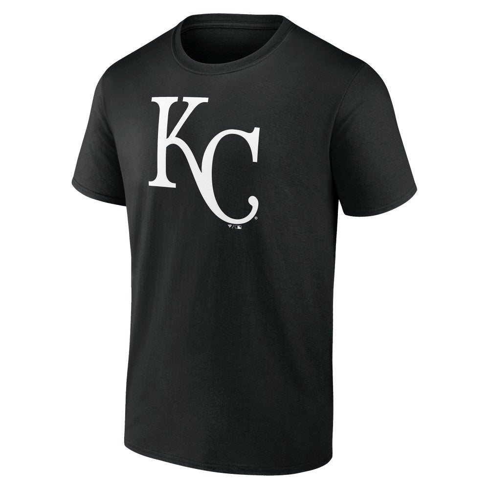 Kansas City Royals Monochrome Personalized Name & Number T-Shirt - Black T-shirts